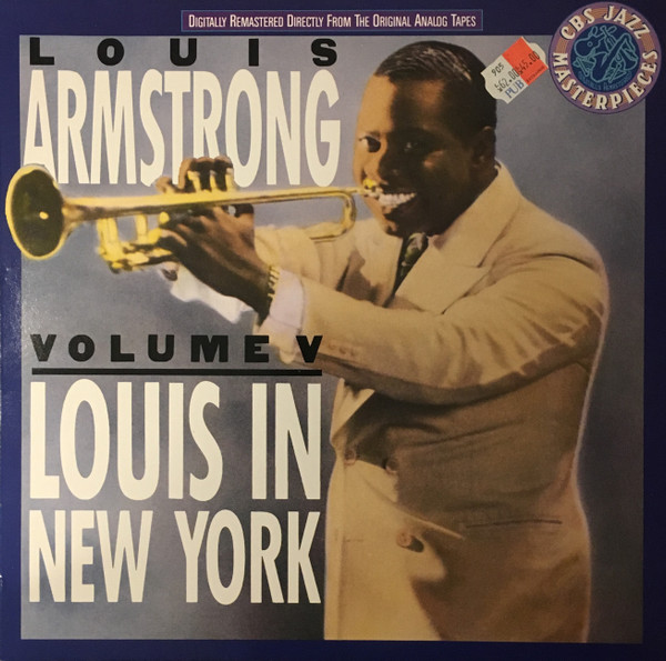 Louis Armstrong - Volume V - Louis In New York (LP, Comp, RM)
