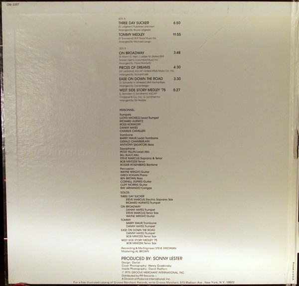 Buddy Rich - Big Band Machine (LP, Album, Gat)