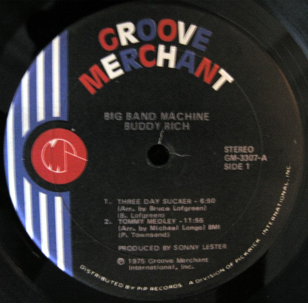 Buddy Rich - Big Band Machine (LP, Album, Gat)