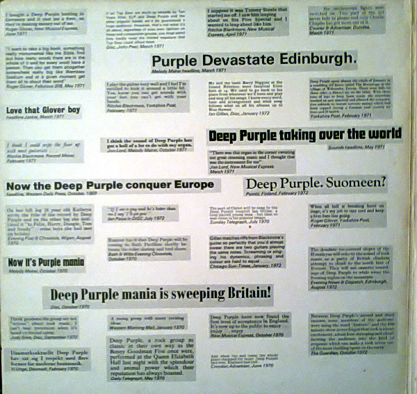 Deep Purple - Who Do We Think We Are (LP, Album, Gat)