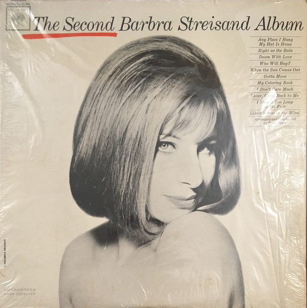 Barbra Streisand - The Second Barbra Streisand Album (LP, Album, Mono, Pit)