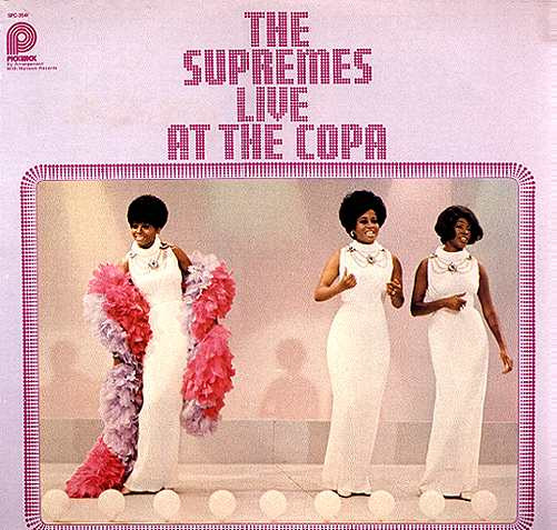 The Supremes - Live At The Copa (LP, Album, RE)