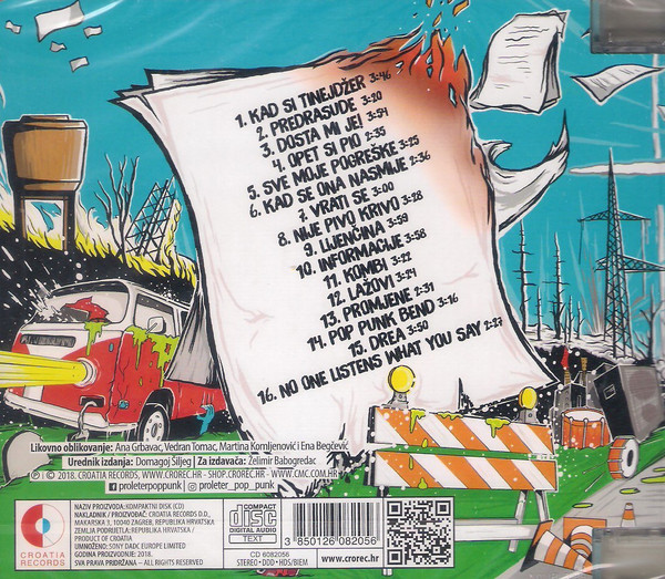 Proleter (2) - Život Nije Fer (CD, Album)
