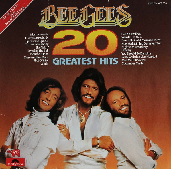 Bee Gees - 20 Greatest Hits (LP, Comp)