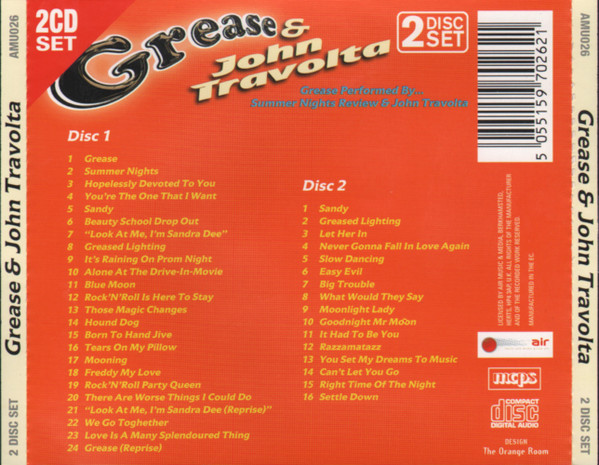 Summer Nights Review & John Travolta - Grease & John Travolta (Grease Performed By...) (2xCD, Comp)