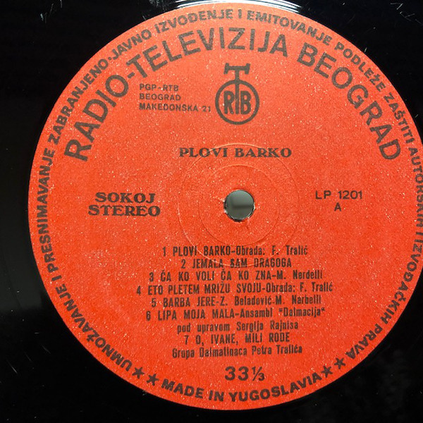 Various - Plovi Barko (LP, Album)