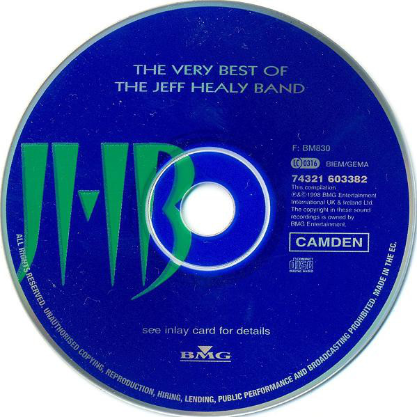 The Jeff Healey Band - The Very Best Of (CD, Comp, RP)