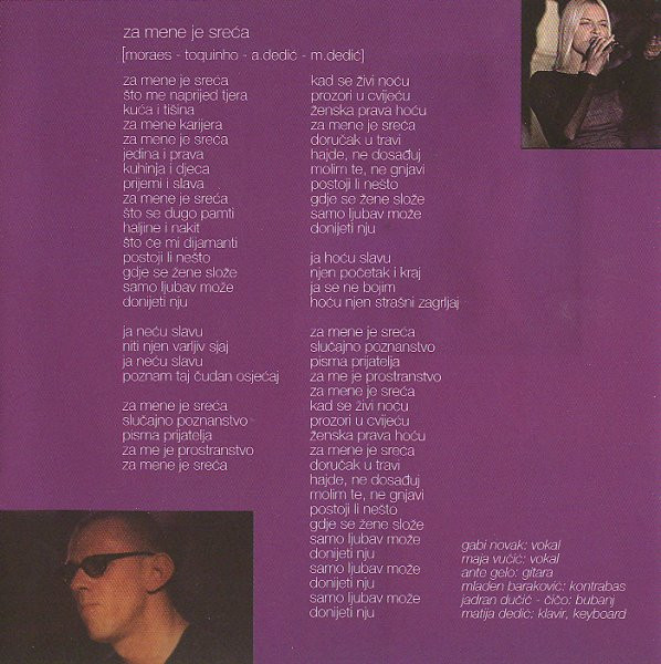 Gabi Novak - Pjesma Je Moj Život (CD, Album, Dig)
