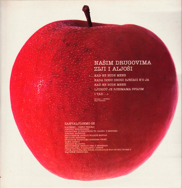 Crvena Jabuka - Za Sve Ove Godine (LP, Album)