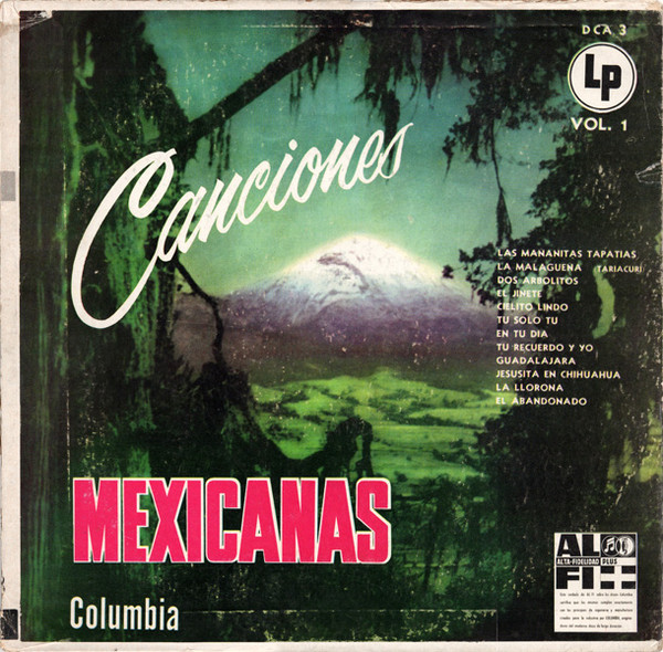 Various - Canciones Mexicanas Vol. 1 (LP, Comp)