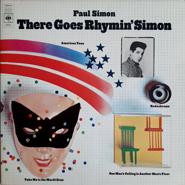 Paul Simon - There Goes Rhymin' Simon (LP, Album, Gat)