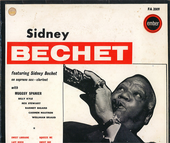 Sidney Bechet, Muggsy Spanier - A Tribute To Sidney Bechet (LP, Comp, RE)