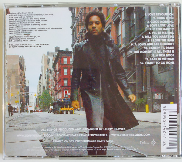 Lenny Kravitz - It Is Time For A Love Revolution (CD, Album)