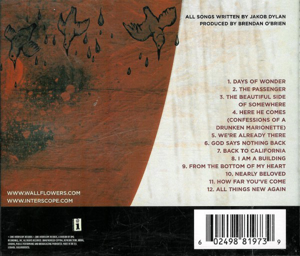 The Wallflowers - Rebel, Sweetheart (CD, Album)