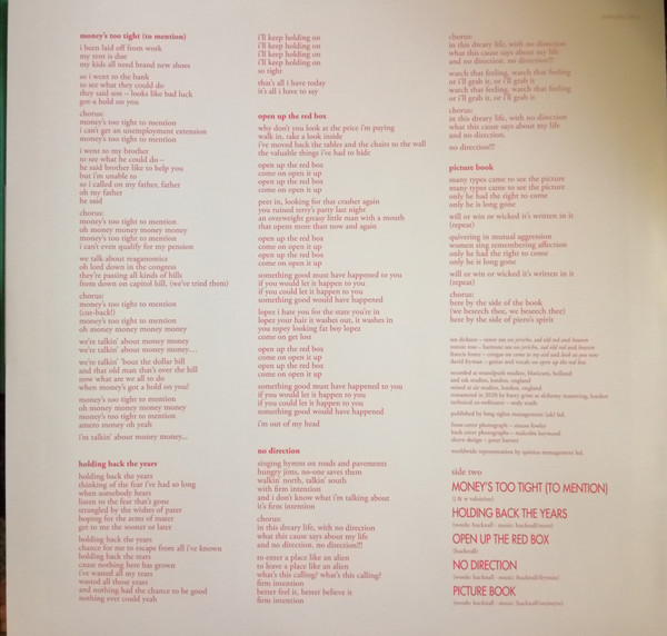 Simply Red - Picture Book (LP, Album, RE)