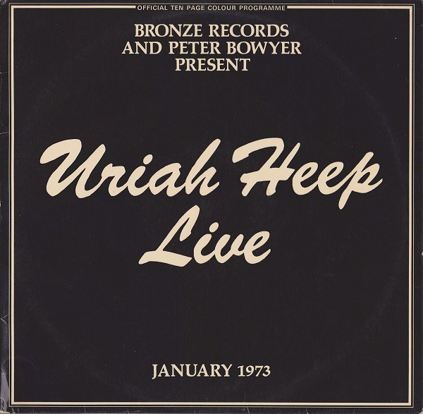 Uriah Heep - Uriah Heep Live (2xLP, Album)