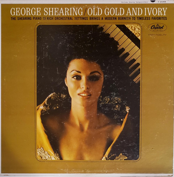 George Shearing With Quintet* And Orchestra* - Old Gold And Ivory (LP, Album, Mono, Scr)