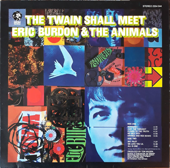 Eric Burdon & The Animals - The Twain Shall Meet (LP, Album, RE)