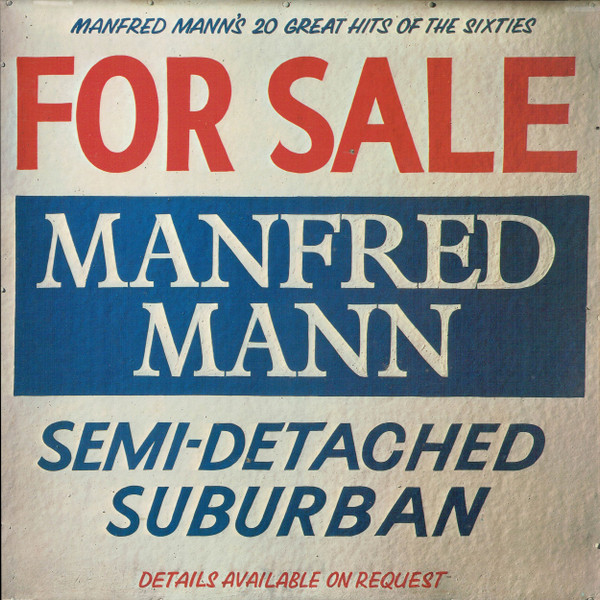 Manfred Mann - Semi-Detached Suburban (20 Great Hits Of The Sixties) (LP, Comp)