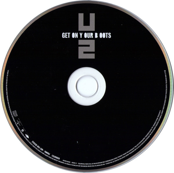 U2 - Get On Your Boots (CD, Single, Promo)