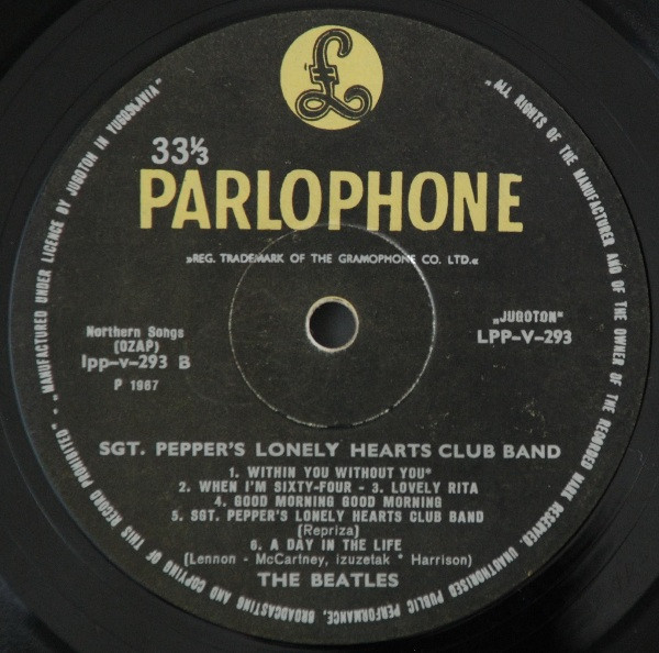 The Beatles - Sgt. Pepper's Lonely Hearts Club Band (LP, Album, Mono)