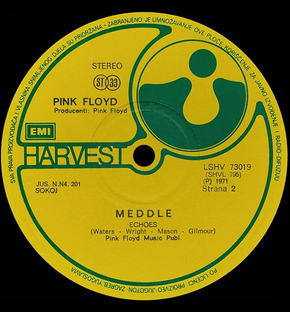Pink Floyd - Meddle (LP, Album, RE, Gat)