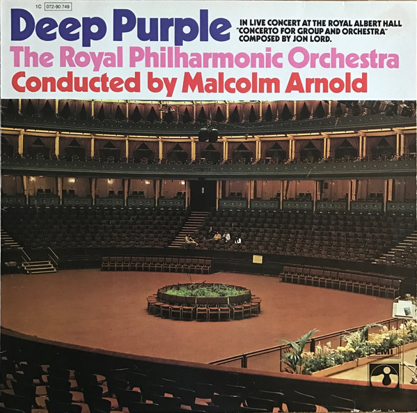 Deep Purple, The Royal Philharmonic Orchestra, Malcolm Arnold - Concerto For Group And Orchestra (LP, Album, RP)