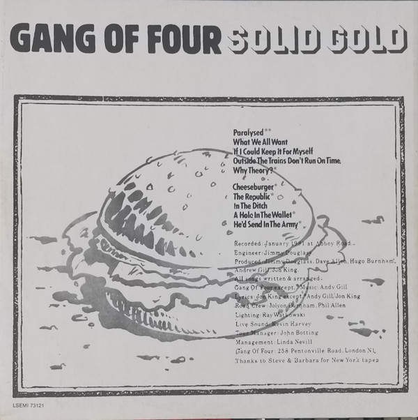 Gang Of Four - Solid Gold (LP, Album)