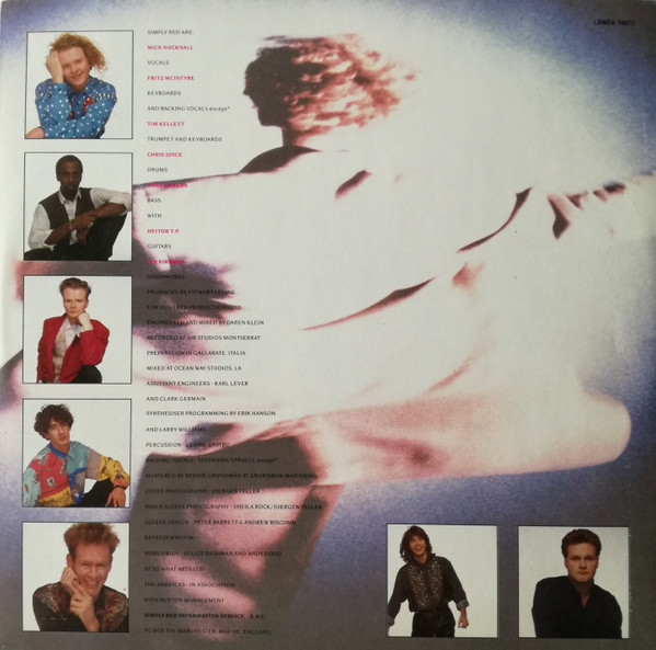 Simply Red - A New Flame (LP, Album)