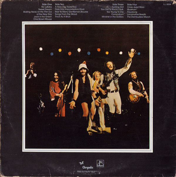 Jethro Tull - Live - Bursting Out (2xLP, Album, RE, RP)