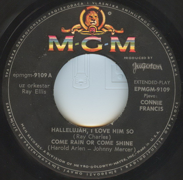Connie Francis - Hallelujah, I Love Him So (7