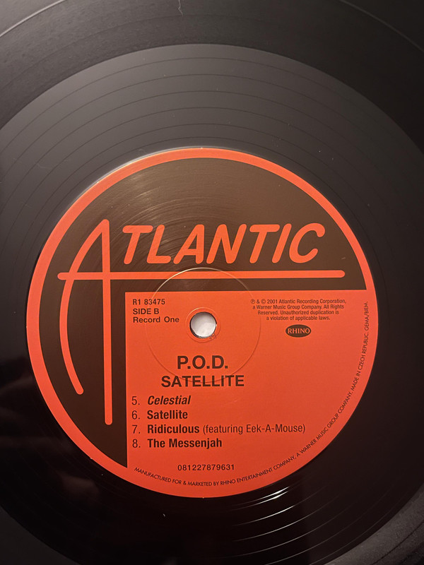 P.O.D. - Satellite (2xLP, Album, RE)