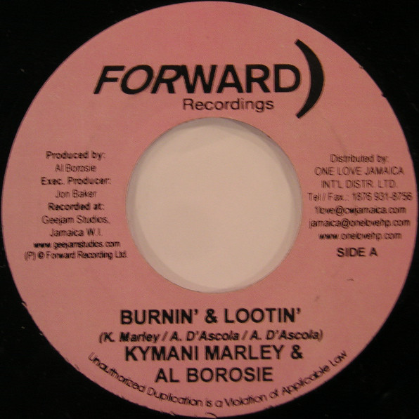 Kymani Marley, Al Borosie* - Burnin' & Lootin' (7