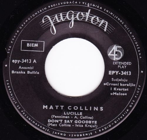 Matt Collins (2) - Sings  R&R (7
