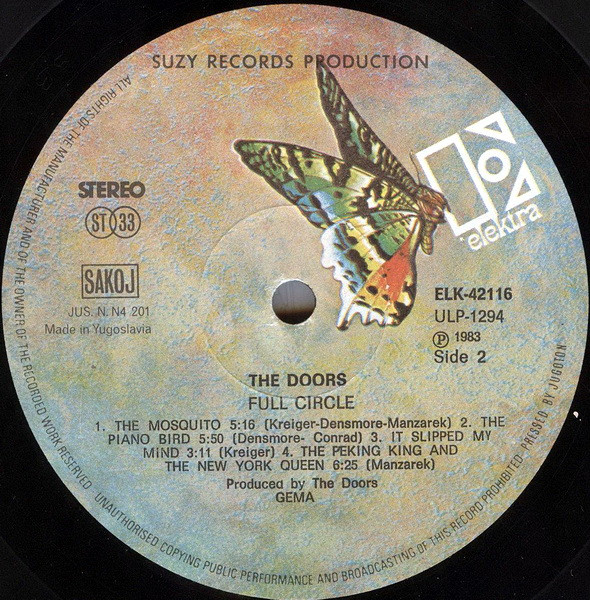 The Doors - Full Circle (LP, Album, RE)