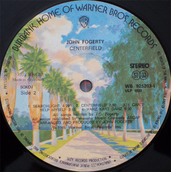 John Fogerty - Centerfield (LP, Album)