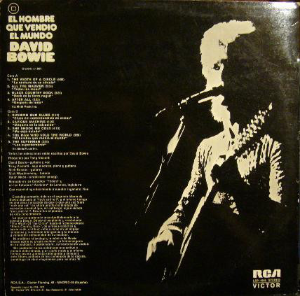 David Bowie - El Hombre Que Vendió El Mundo (LP, Album)