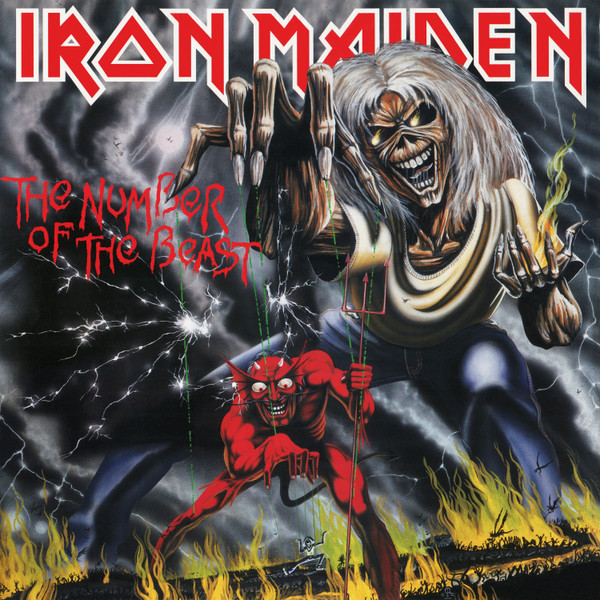 Iron Maiden - The Number Of The Beast (LP, Album, RE, RP, 180)