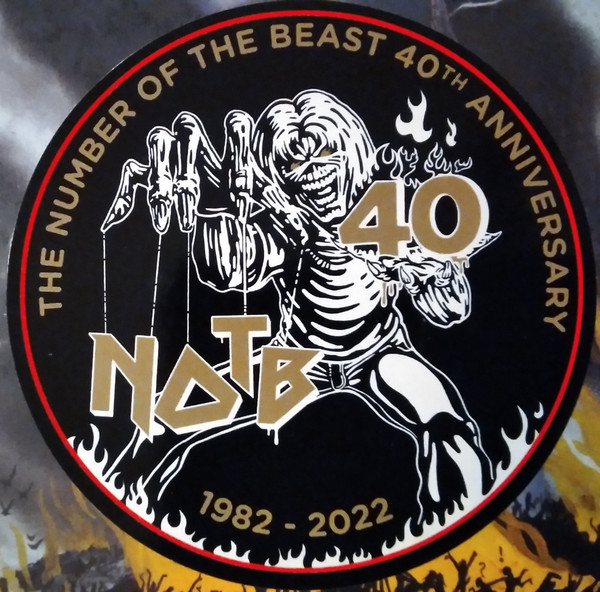 Iron Maiden - The Number Of The Beast (LP, Album, RE, RP, 180)