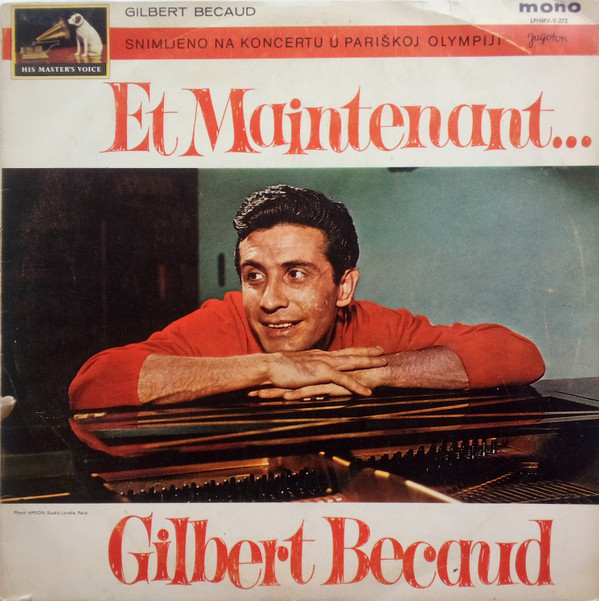 Gilbert Bécaud - Et Maintenant... (LP, Album, Mono)