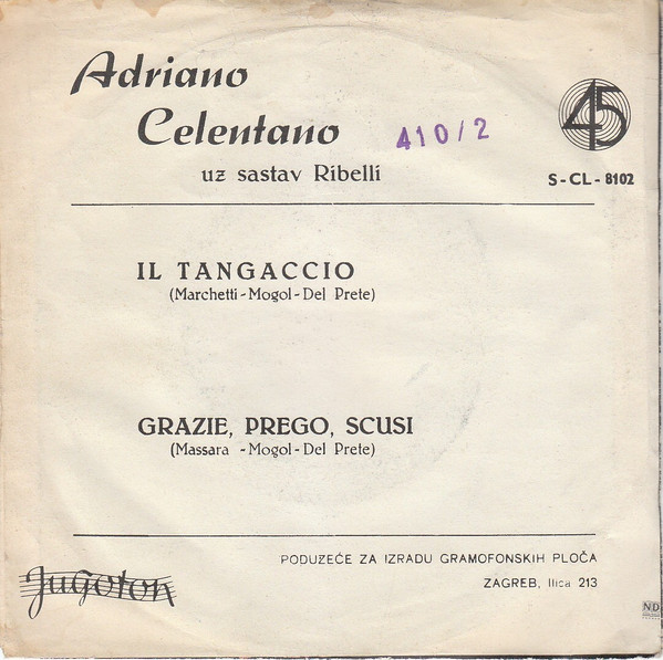 Adriano Celentano - Il Tangaccio (7