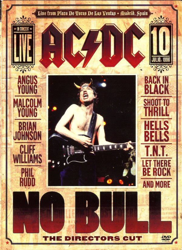 AC/DC - No Bull (The Directors Cut) (DVD-V, RE, RM, Multichannel, NTSC, Dig)