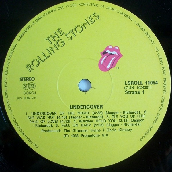 Rolling Stones* - Undercover (LP, Album)
