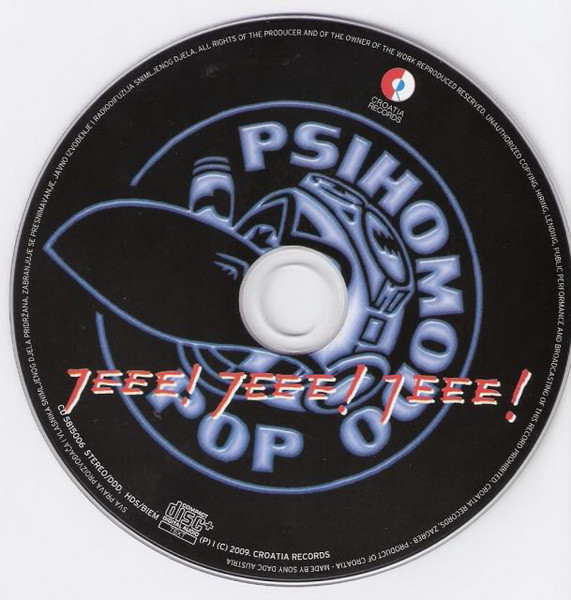 Psihomodo Pop - Jeee! Jeee! Jeee! (CD, Album, Enh, Dig)