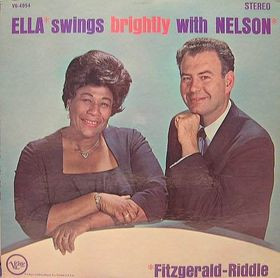 Fitzgerald* - Riddle* - Ella Swings Brightly With Nelson (LP, Album)