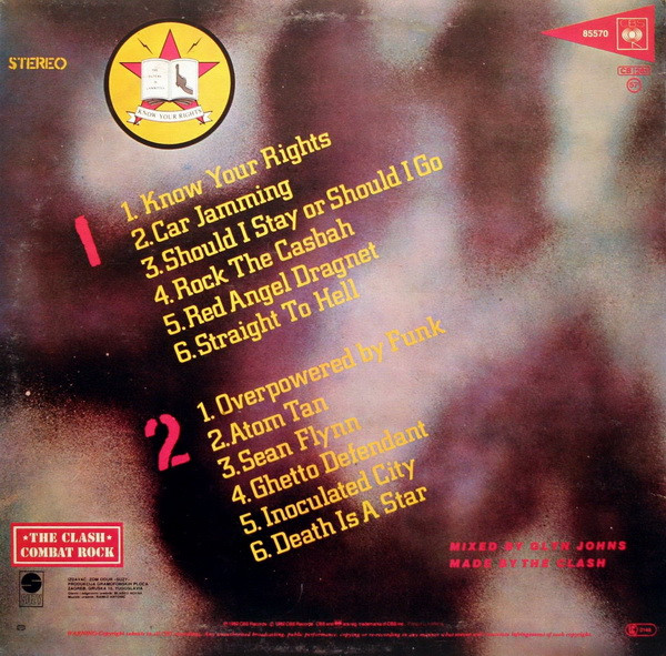 The Clash - Combat Rock (LP, Album)