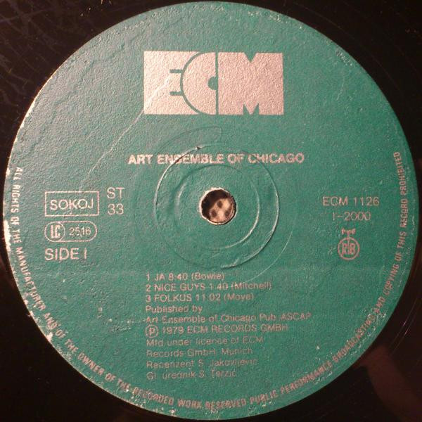 Art Ensemble Of Chicago* - Nice Guys (LP, Album)