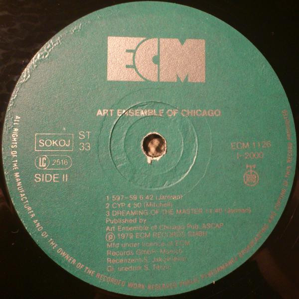 Art Ensemble Of Chicago* - Nice Guys (LP, Album)