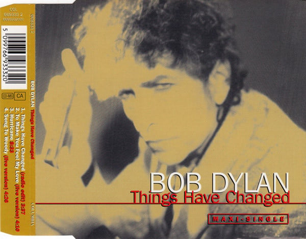 Bob Dylan - Things Have Changed (CD, Maxi)