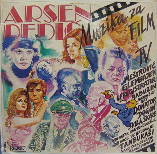 Arsen Dedić - Muzika Za Film I TV (LP, Album)